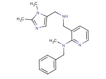 N-benzyl-3-({[(1,2-dimethyl-1H-imidazol-5-yl)methyl]amino}methyl)-N-methyl-2-pyridinamine