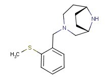 (1S*,6R*)-3-[2-(methylthio)benzyl]-3,9-diazabicyclo[4.2.1]nonane