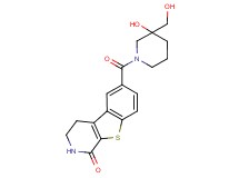6-{[3-hydroxy-3-(hydroxymethyl)-1-piperidinyl]carbonyl}-3,4-dihydro[1]benzothieno[2,3-c]pyridin-1(2H)-one