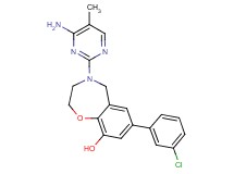 4-(4-amino-5-methylpyrimidin-2-yl)-7-(3-chlorophenyl)-2,3,4,5-tetrahydro-1,4-benzoxazepin-9-ol