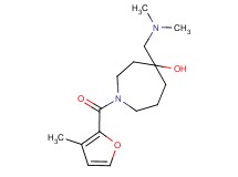 4-[(dimethylamino)methyl]-1-(3-methyl-2-furoyl)-4-azepanol