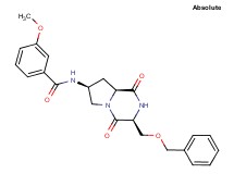 N-{(3S,7S,8aS)-3-[(benzyloxy)methyl]-1,4-dioxooctahydropyrrolo[1,2-a]pyrazin-7-yl}-3-methoxybenzamide