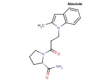 (2S)-1-[3-(2-methyl-1H-indol-1-yl)propanoyl]pyrrolidine-2-carboxamide