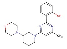 2-{4-methyl-6-[3-(4-morpholinyl)-1-piperidinyl]-2-pyrimidinyl}phenol