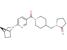 1-{[1-({6-[(1S*,4S*)-2-azabicyclo[2.2.1]hept-2-yl]-3-pyridinyl}carbonyl)-4-piperidinyl]methyl}-2-pyrrolidinone