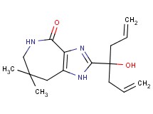 2-(1-allyl-1-hydroxybut-3-en-1-yl)-7,7-dimethyl-5,6,7,8-tetrahydroimidazo[4,5-c]azepin-4(1H)-one