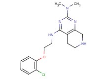 N~4~-[2-(2-chlorophenoxy)ethyl]-N~2~,N~2~-dimethyl-5,6,7,8-tetrahydropyrido[3,4-d]pyrimidine-2,4-diamine