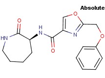 N-[(3S)-2-oxo-3-azepanyl]-2-(phenoxymethyl)-1,3-oxazole-4-carboxamide