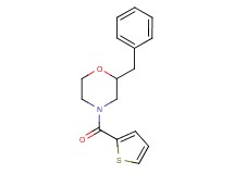 2-benzyl-4-(2-thienylcarbonyl)morpholine