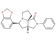 (3aS*,5S*,9aS*)-5-(1,3-benzodioxol-4-yl)-2-phenylhexahydro-7H-pyrrolo[3,4-g]pyrrolizin-1(2H)-one