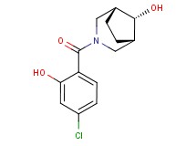 (8-syn)-3-(4-chloro-2-hydroxybenzoyl)-3-azabicyclo[3.2.1]octan-8-ol
