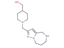 [1-(5,6,7,8-tetrahydro-4H-pyrazolo[1,5-a][1,4]diazepin-2-ylmethyl)-4-piperidinyl]methanol