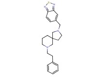 2-(2,1,3-benzothiadiazol-5-ylmethyl)-7-(2-phenylethyl)-2,7-diazaspiro[4.5]decane