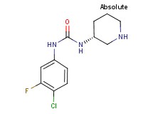 N-(4-chloro-3-fluorophenyl)-N'-[(3R)-3-piperidinyl]urea hydrochloride