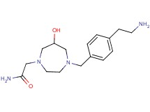 2-{4-[4-(2-aminoethyl)benzyl]-6-hydroxy-1,4-diazepan-1-yl}acetamide dihydrochloride