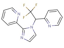 2-[1-(2,2,2-trifluoro-1-pyridin-2-ylethyl)-1H-imidazol-2-yl]pyridine