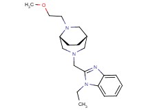 1-ethyl-2-{[(1S*,5R*)-6-(2-methoxyethyl)-3,6-diazabicyclo[3.2.2]non-3-yl]methyl}-1H-benzimidazole