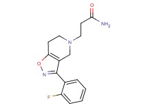 3-[3-(2-fluorophenyl)-6,7-dihydroisoxazolo[4,5-c]pyridin-5(4H)-yl]propanamide