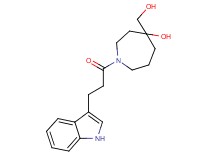 4-(hydroxymethyl)-1-[3-(1H-indol-3-yl)propanoyl]-4-azepanol