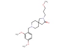 8-(2,4-dimethoxybenzyl)-2-(3-methoxypropyl)-2,8-diazaspiro[4.5]decan-3-one