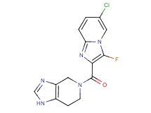 5-[(6-chloro-3-fluoroimidazo[1,2-a]pyridin-2-yl)carbonyl]-4,5,6,7-tetrahydro-1H-imidazo[4,5-c]pyridine