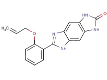 6-[2-(allyloxy)phenyl]-3,5-dihydroimidazo[4,5-f]benzimidazol-2(1H)-one