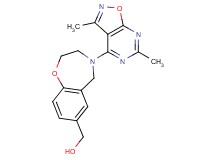 [4-(3,6-dimethylisoxazolo[5,4-d]pyrimidin-4-yl)-2,3,4,5-tetrahydro-1,4-benzoxazepin-7-yl]methanol