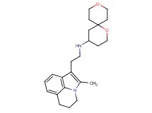 1,9-dioxaspiro[5.5]undec-4-yl[2-(2-methyl-5,6-dihydro-4H-pyrrolo[3,2,1-ij]quinolin-1-yl)ethyl]amine