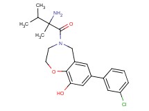 7-(3-chlorophenyl)-4-(3-methylisovalyl)-2,3,4,5-tetrahydro-1,4-benzoxazepin-9-ol hydrochloride