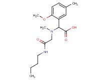 [[2-(butylamino)-2-oxoethyl](methyl)amino](2-methoxy-5-methylphenyl)acetic acid