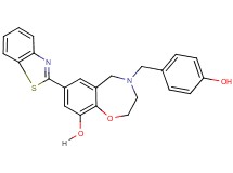 7-(1,3-benzothiazol-2-yl)-4-(4-hydroxybenzyl)-2,3,4,5-tetrahydro-1,4-benzoxazepin-9-ol