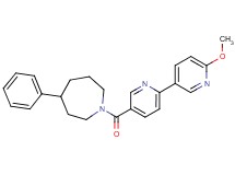 6'-methoxy-5-[(4-phenylazepan-1-yl)carbonyl]-2,3'-bipyridine