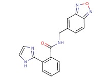N-(2,1,3-benzoxadiazol-5-ylmethyl)-2-(1H-imidazol-2-yl)benzamide