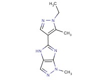 5-(1-ethyl-5-methyl-1H-pyrazol-4-yl)-1-methyl-1,4-dihydroimidazo[4,5-c]pyrazole