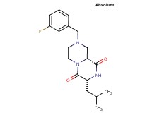 (3R,9aR)-8-(3-fluorobenzyl)-3-isobutyltetrahydro-2H-pyrazino[1,2-a]pyrazine-1,4(3H,6H)-dione