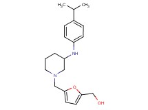 [5-({3-[(4-isopropylphenyl)amino]-1-piperidinyl}methyl)-2-furyl]methanol