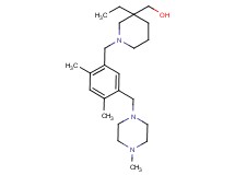 (1-{2,4-dimethyl-5-[(4-methylpiperazin-1-yl)methyl]benzyl}-3-ethylpiperidin-3-yl)methanol