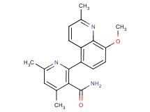 2-(8-methoxy-2-methylquinolin-5-yl)-4,6-dimethylnicotinamide
