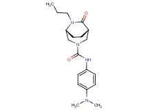 (1S*,5R*)-N-[4-(dimethylamino)phenyl]-7-oxo-6-propyl-3,6-diazabicyclo[3.2.2]nonane-3-carboxamide