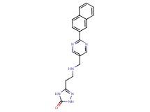 5-[2-({[2-(2-naphthyl)pyrimidin-5-yl]methyl}amino)ethyl]-2,4-dihydro-3H-1,2,4-triazol-3-one