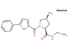 (4S)-4-amino-N-ethyl-1-[(5-phenyl-1H-pyrrol-2-yl)carbonyl]-L-prolinamide