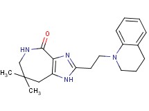 2-[2-(3,4-dihydroquinolin-1(2H)-yl)ethyl]-7,7-dimethyl-5,6,7,8-tetrahydroimidazo[4,5-c]azepin-4(1H)-one