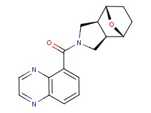 (1R*,2R*,6S*,7S*)-4-(5-quinoxalinylcarbonyl)-10-oxa-4-azatricyclo[5.2.1.0~2,6~]decane