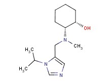 (1S*,2R*)-2-[[(1-isopropyl-1H-imidazol-5-yl)methyl](methyl)amino]cyclohexanol