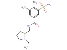 3-(aminosulfonyl)-N-[(1-ethylpyrrolidin-2-yl)methyl]-4,5-dimethylbenzamide