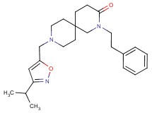 9-[(3-isopropylisoxazol-5-yl)methyl]-2-(2-phenylethyl)-2,9-diazaspiro[5.5]undecan-3-one