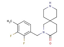 2-(2,3-difluoro-4-methylbenzyl)-2,9-diazaspiro[5.5]undecan-3-one hydrochloride