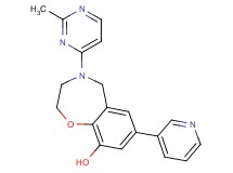 4-(2-methylpyrimidin-4-yl)-7-pyridin-3-yl-2,3,4,5-tetrahydro-1,4-benzoxazepin-9-ol