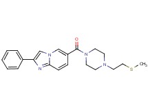 6-({4-[2-(methylthio)ethyl]piperazin-1-yl}carbonyl)-2-phenylimidazo[1,2-a]pyridine