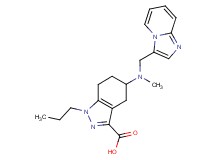 5-[(imidazo[1,2-a]pyridin-3-ylmethyl)(methyl)amino]-1-propyl-4,5,6,7-tetrahydro-1H-indazole-3-carboxylic acid